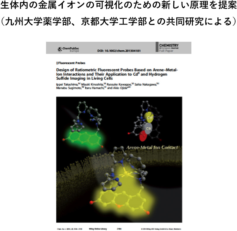 生命に関わる分子材料を調べる