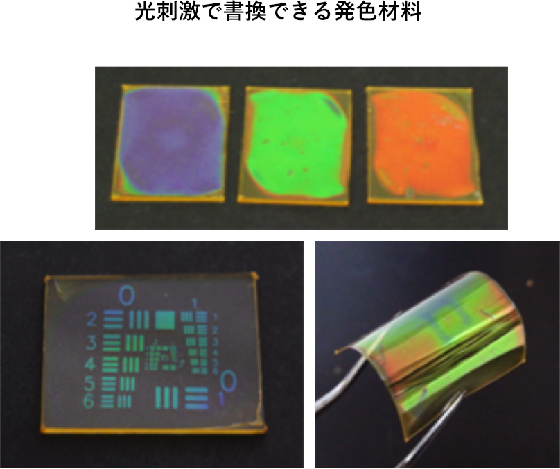 光応答性発色材料